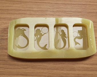 Mermaid Wax Melts Silicone Mould. Fit Home Bargains Box!