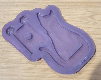 Cat Phone Holder Silicone Mould