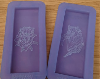 Tribal Wolves Wax Bar Siliconen Mal