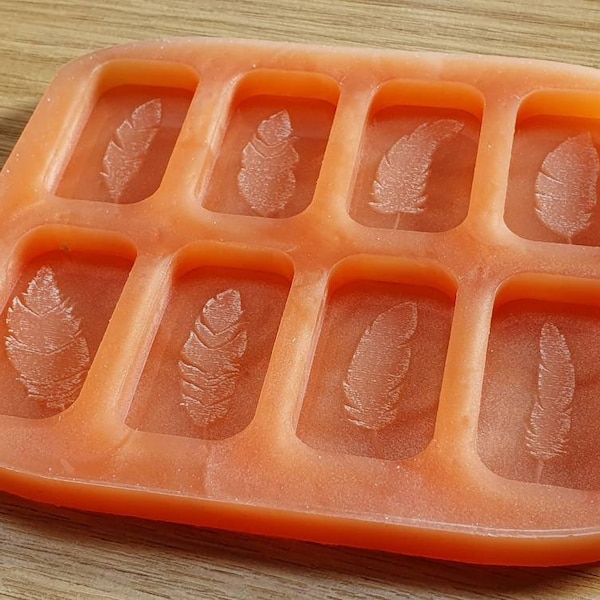 Feather Wax Melts Silicone Mould. Fit Home Bargains Box!