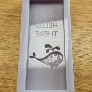 ホエール ハローゼア ホエールバー ワックス シリコンモールド