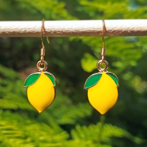 Lemon Earrings
