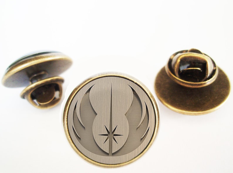 Star wars tie pin Picture under the glass star wars tie clip star wars Lapel Pin