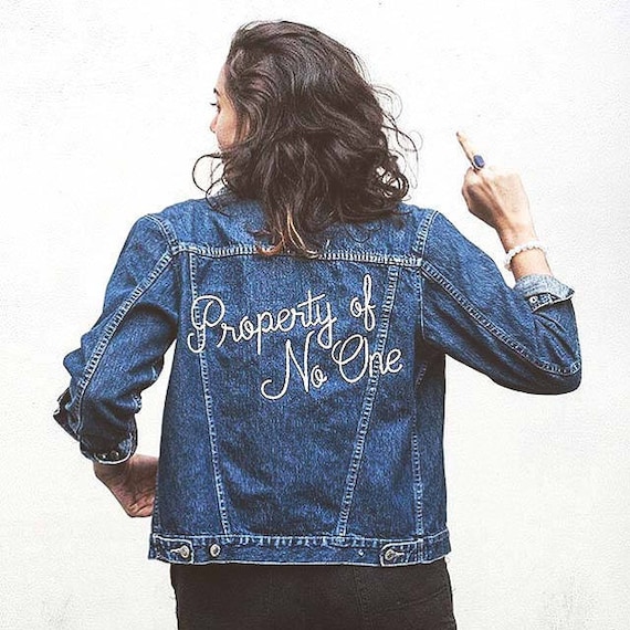 made to order denim jacket