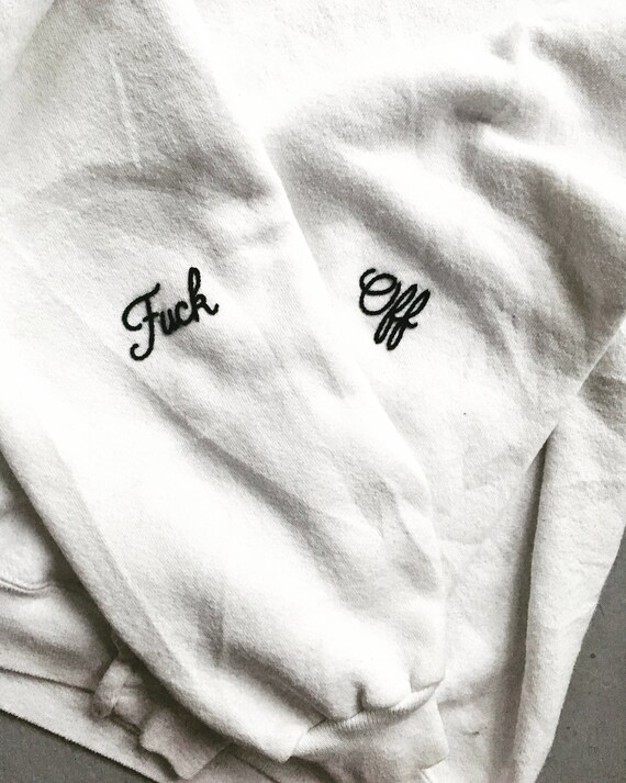 Sassy as **** Embroidered Sweatshirt