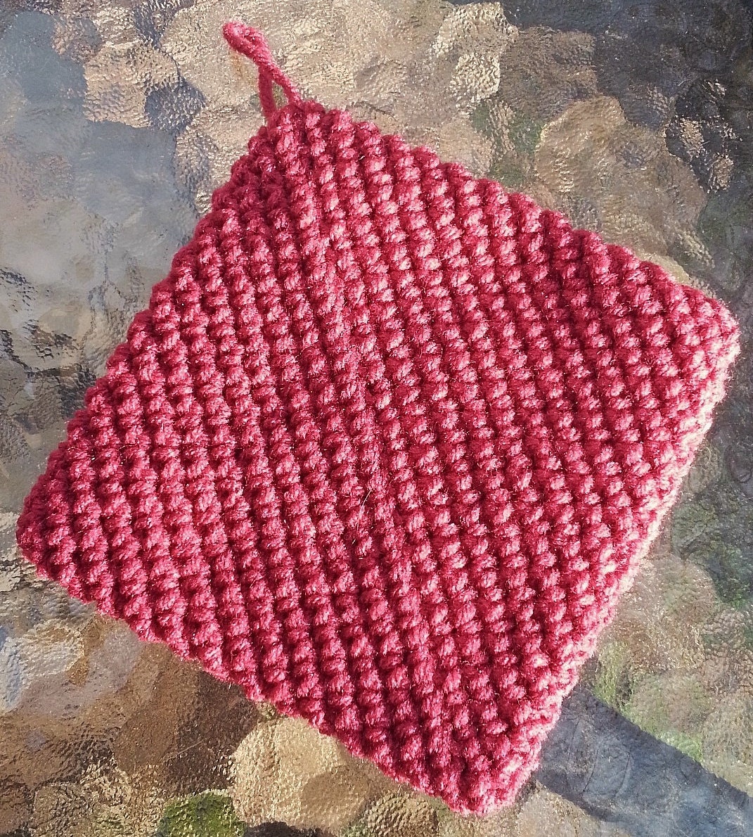 Crocheted Pot Holders set of 2 Etsy