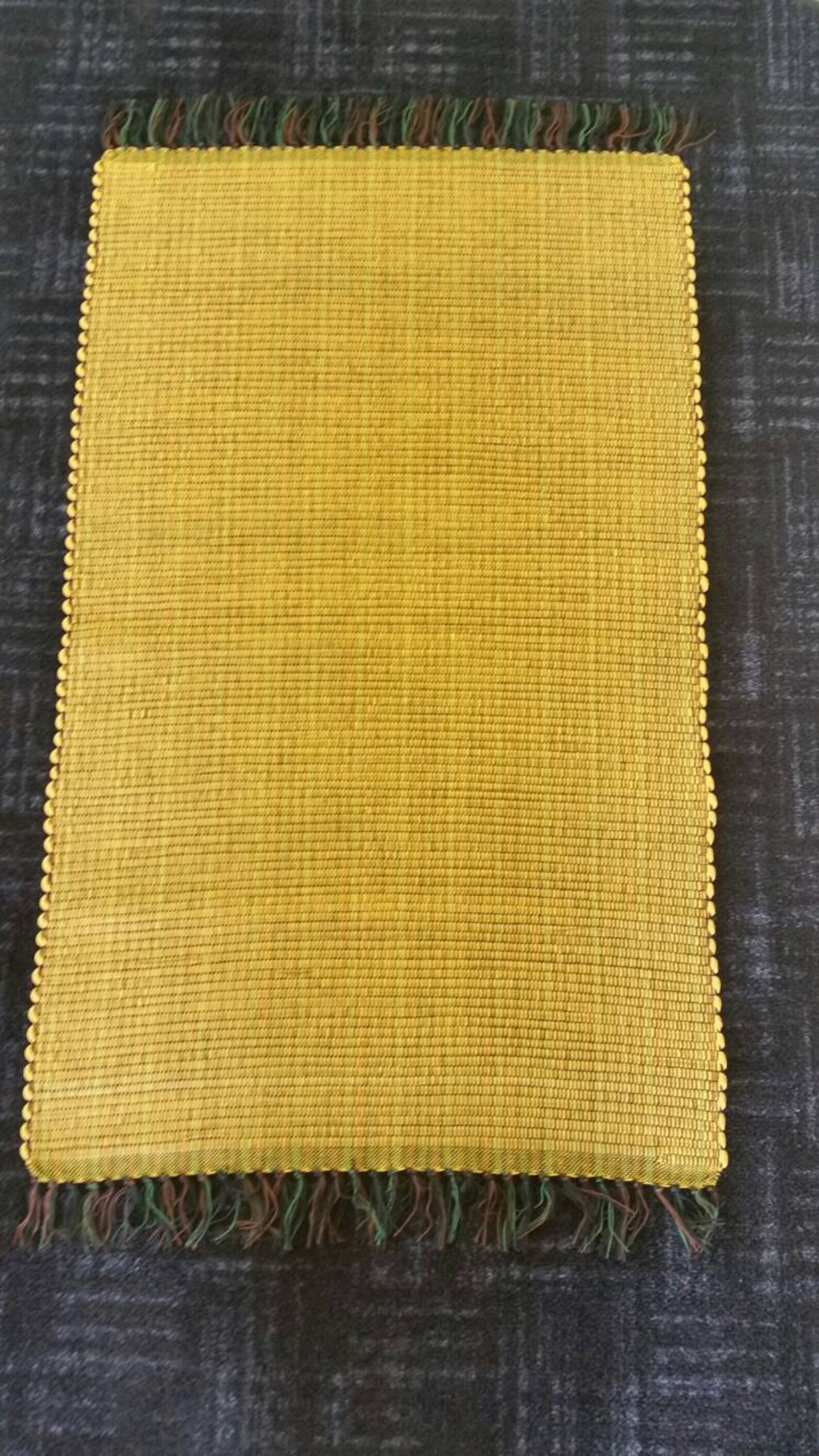 Sunshine Yellow Rag Rugs Handwoven Rag Rugs Dorm Room Rug Etsy