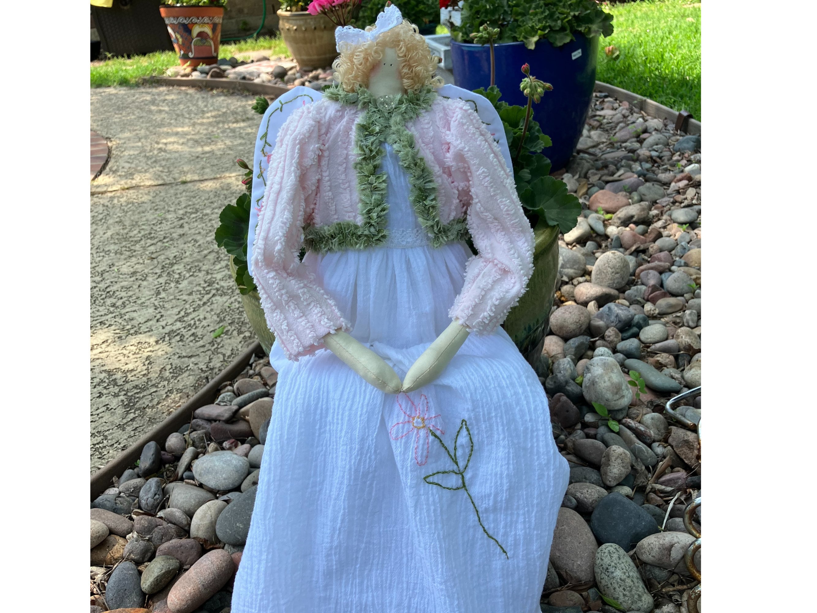Spring Angel Wall Decoration , Hanging Wall Angel , Handmade Bed ...