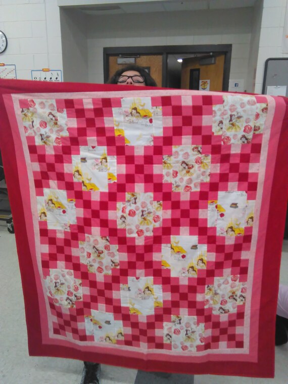 Beauty and the Beast quilt