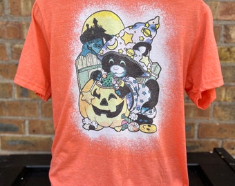Halloween retro vintage shirt | vintage halloween shirt | black cat shirt | Halloween | Vintage halloween | Retro clothing