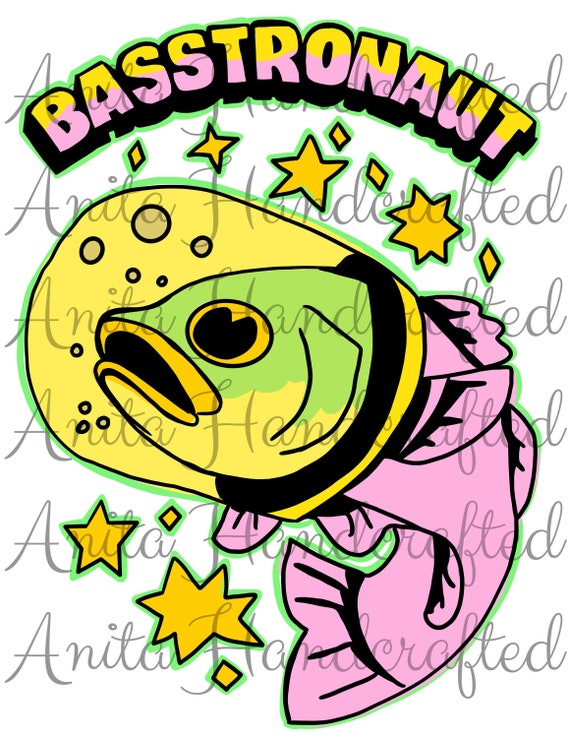 Basstronaut Bass Sticker