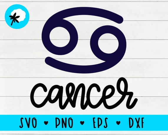 Download Free Cancer Horoscope Traits Svg Cancer Symbol Svg Zodiac Svg Etsy SVG Cut Files