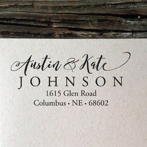 Return Address Label, Address Labels, New Home Calligraphy Return Address Labels, Wedding Invitation Address Labels, Custom Address Labels