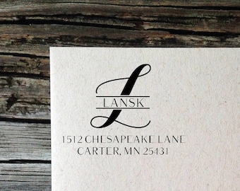 Pegatinas de dirección personalizadas, etiquetas de devolución, etiquetas de boda, etiquetas de devolución con caligrafía monográfica, etiquetas de devolución personalizadas