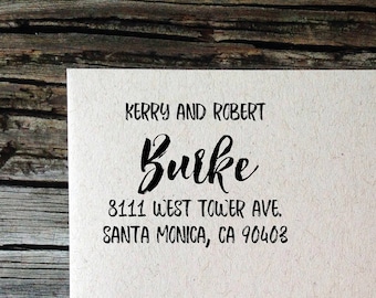 Dirección personalizada, dirección personalizada, boda personalizada etiquetas, Kerry guión dirección etiquetas, etiquetas de remite personalizado