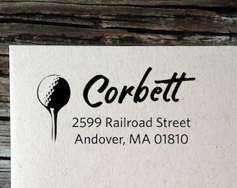 Custom Labels, Personalized Labels, Wedding Invitation Labels, Golf Day Calligraphy Address Labels, Custom Return Address Labels