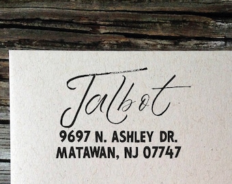 Personalized Labels, Personalized Address, Custom Return Address Labels, Talbot Calligraphy Return Address Labels, Wedding Labels