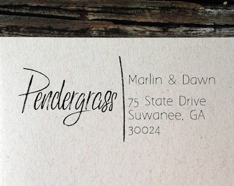 Custom Address Label, Wedding Labels, Wedding Personalized Labels, Pendergrass Script Return Address Labels, Custom Return Address Labels