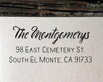 Etiquetas personalizadas, dirección personalizada, remitente personalizado etiquetas, etiquetas de dirección de Martha caligrafía, boda invitación etiquetas