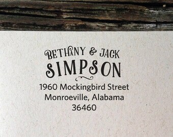 Etiqueta de remitente, etiquetas de remitente con caligrafía de ruiseñor, etiquetas de ¡Nos mudamos!, etiquetas de dirección para bodas, etiquetas personalizadas