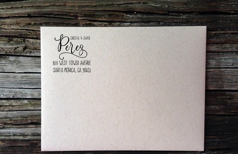 Custom Address Label, Return Labels, Custom Labels, Wedding Labels, Perez Calligraphy Return Address Labels, Custom Return Address Labels image 1