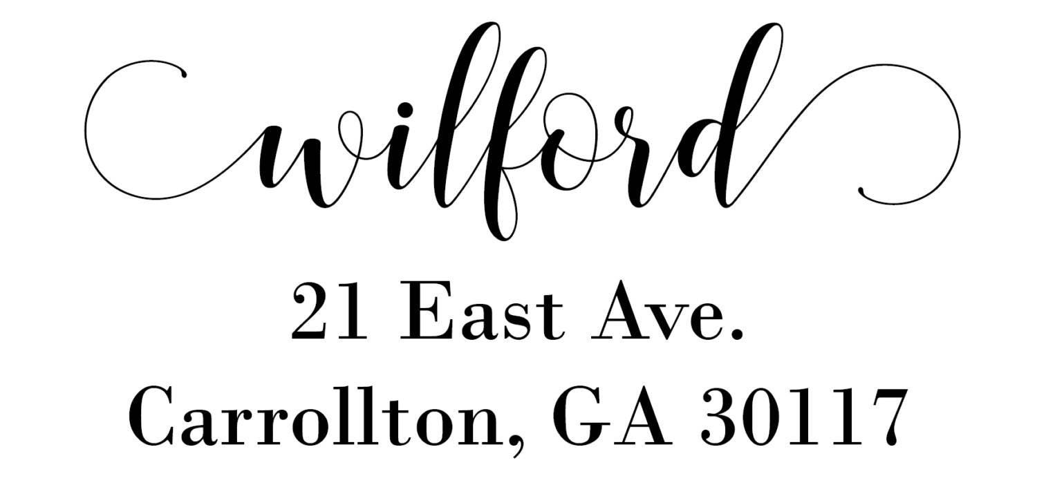 Address Label Cursive Personalized Labels, Custom Return Address Labels , Wedding Address ...
