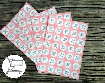 Grocery Stickers, Grocery Planner, Shopping Stickers, Grocery Shopping, Cute Stickers, Grocery Bag Stickers, Food Stickers, Menu Stickers