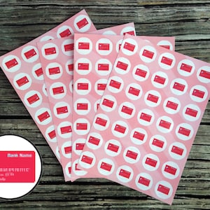 Creditcard-Stickers, Stickers, Stickers van Financiën, begroting Stickers, Credit Stickers, betaling Stickers, Credit Card, Planner accessoires Bill