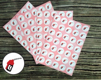 Gas Stickers, Gas Pump Stickers, Gasoline Stickers, Planner Stickers, Petrol Stickers, Gas Station Stickers, Car Planner Stickers, Reminder