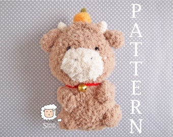 Lunar New Year OX | PDF PATTERN only | Crochet pattern | Easy to Follow | Amigurumi