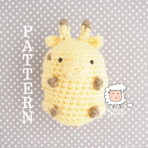 Crochet Mini Giraffe Amigurumi Pattern