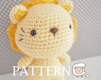 Lion Amigurumi PATTERN (PDF file ONLY)