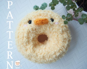 Donut Duck Amigurumi PATTERN (PDF ONLY)