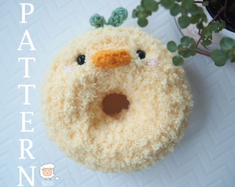 Donut Duck Amigurumi PATTERN (PDF ONLY)