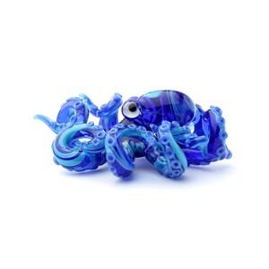 Geblazen Glas Octopus glazen beeldje Octopus Glas Oceaan Octopus Kraken Glas Octopus Beeldje