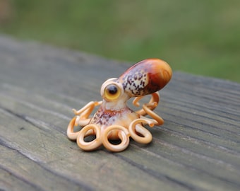 Blown Glass Octopus glass figurine Octopus Glass Ocean Octopus Kraken Glass Octopus Figurine