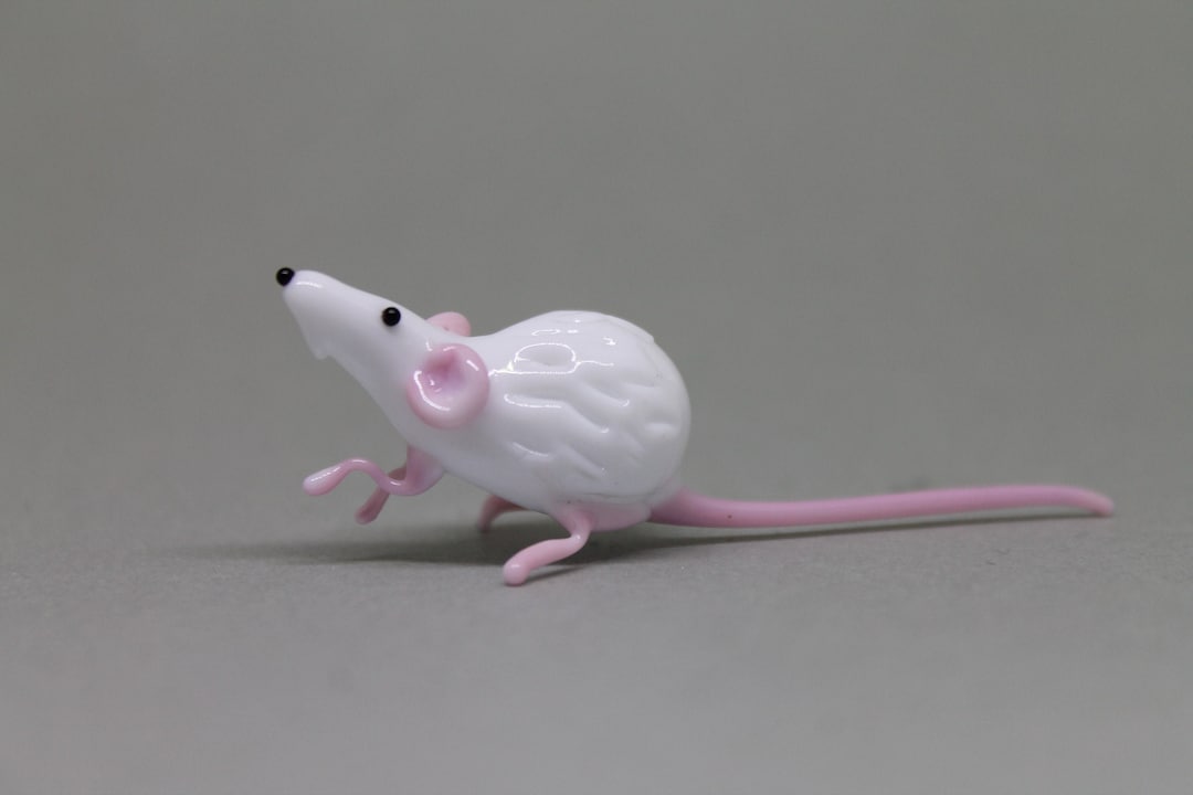 Rat Glass Miniature, Animals Glass, Art Glass, Glass Blown , Sculpture ...