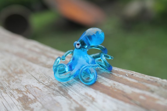 ガラス製のタコの彫刻 - Etsy 日本