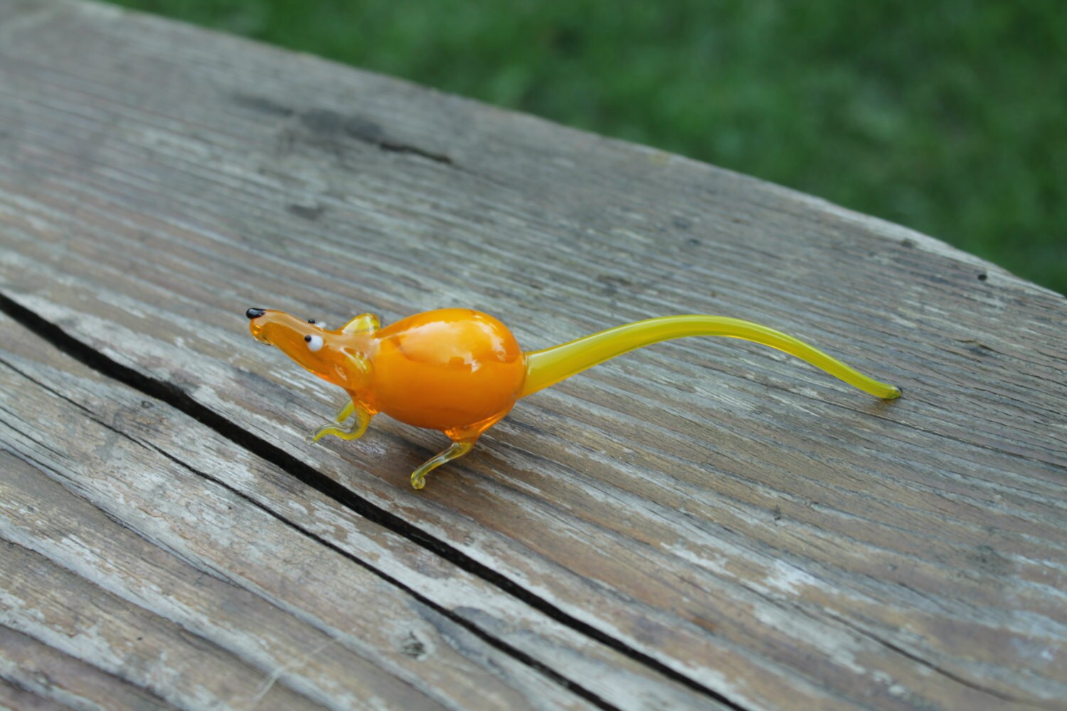 Rat Glass Miniature Animals Glass Art Glass Blown Glass Etsy