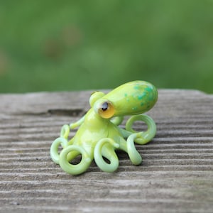 Small Octopus Jewelry Necklace Pendants Small Glass Octopus pendant
