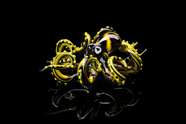 Blown Glass Octopus figurine glass Max 40% OFF SEAL limited product Ocean