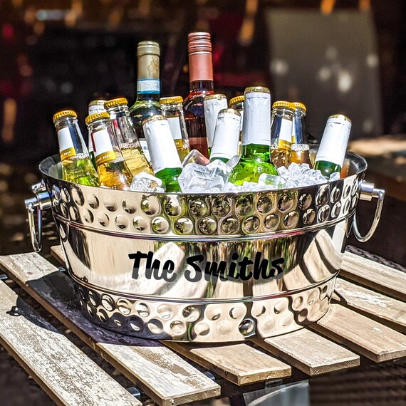 Personalized Ice Bucket & Wine Bucket for Wedding Etsy