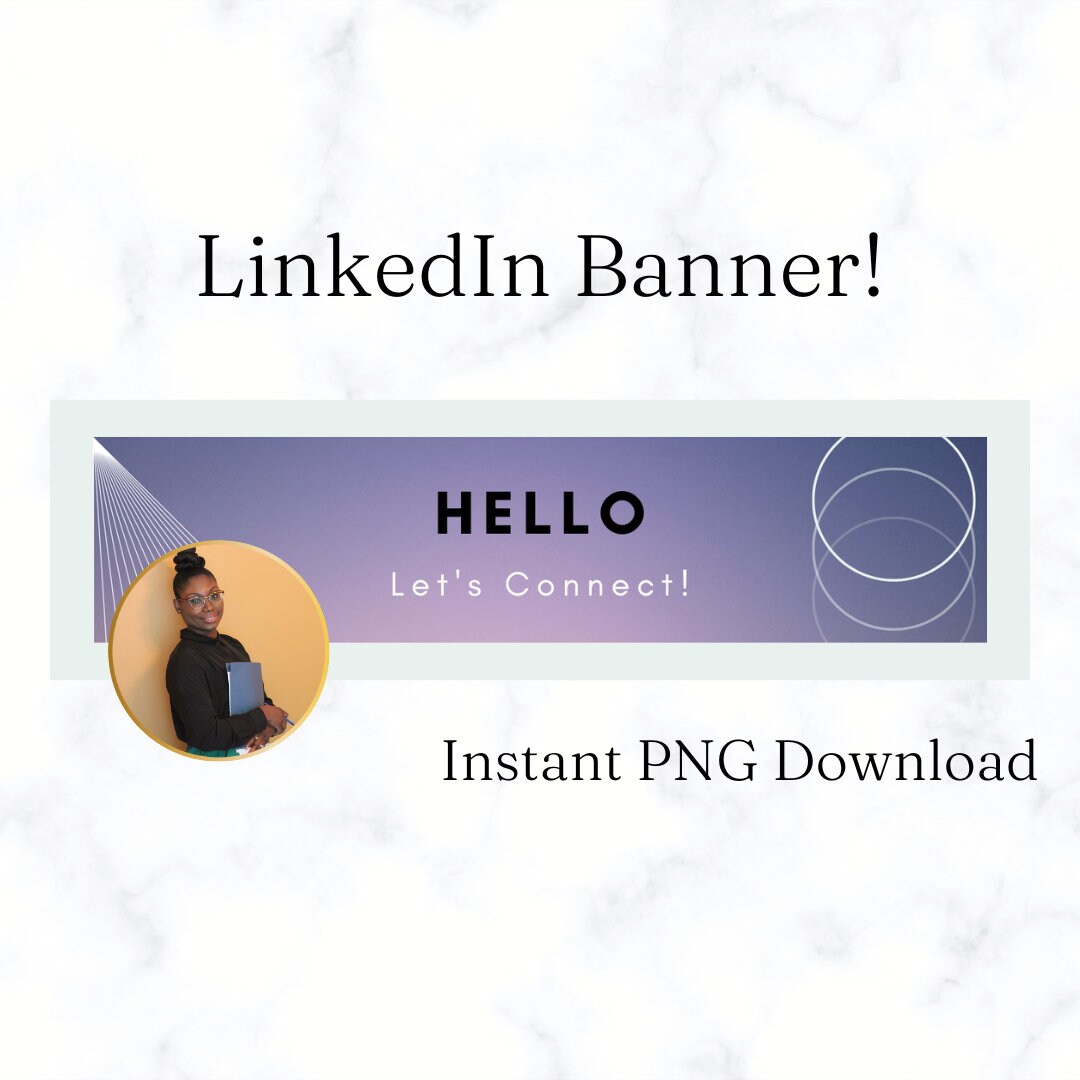 Linkedin Banner Aesthetic Minimalist Linkedin Background - Etsy
