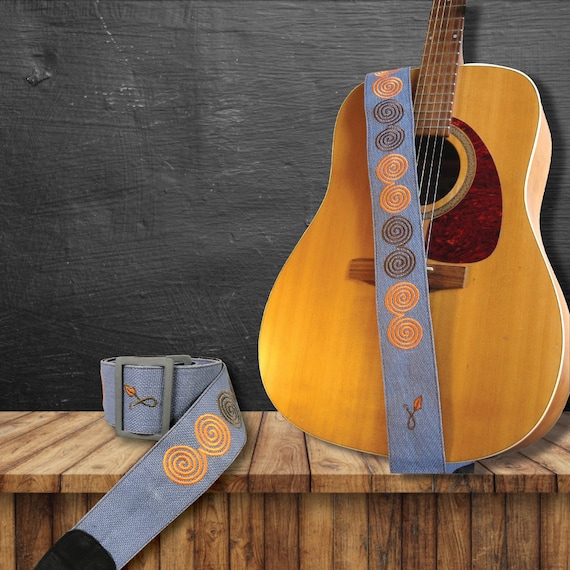 Guitar Strap. Hand made of Jute. Eco friendly and Ethical