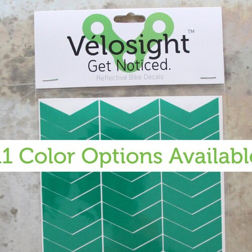 Reflective Bicycle Decals and Bike Helmet Stickers Etsy