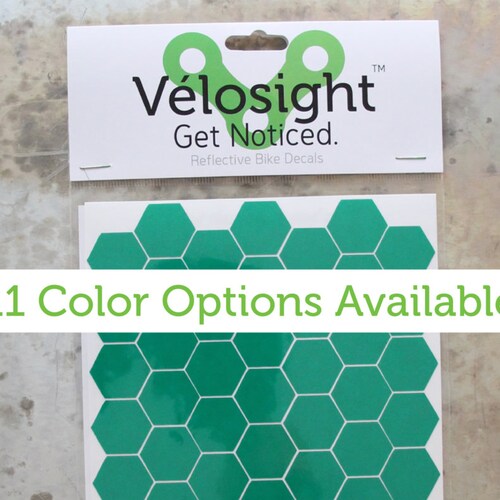 Reflective Bicycle Decals and Bike Helmet Stickers Etsy