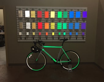 40 Pegatinas Reflectantes Para Bicicleta, Casco Y Ropa - Colores Fluorescentes, 6 Cm, Material PET Resistente