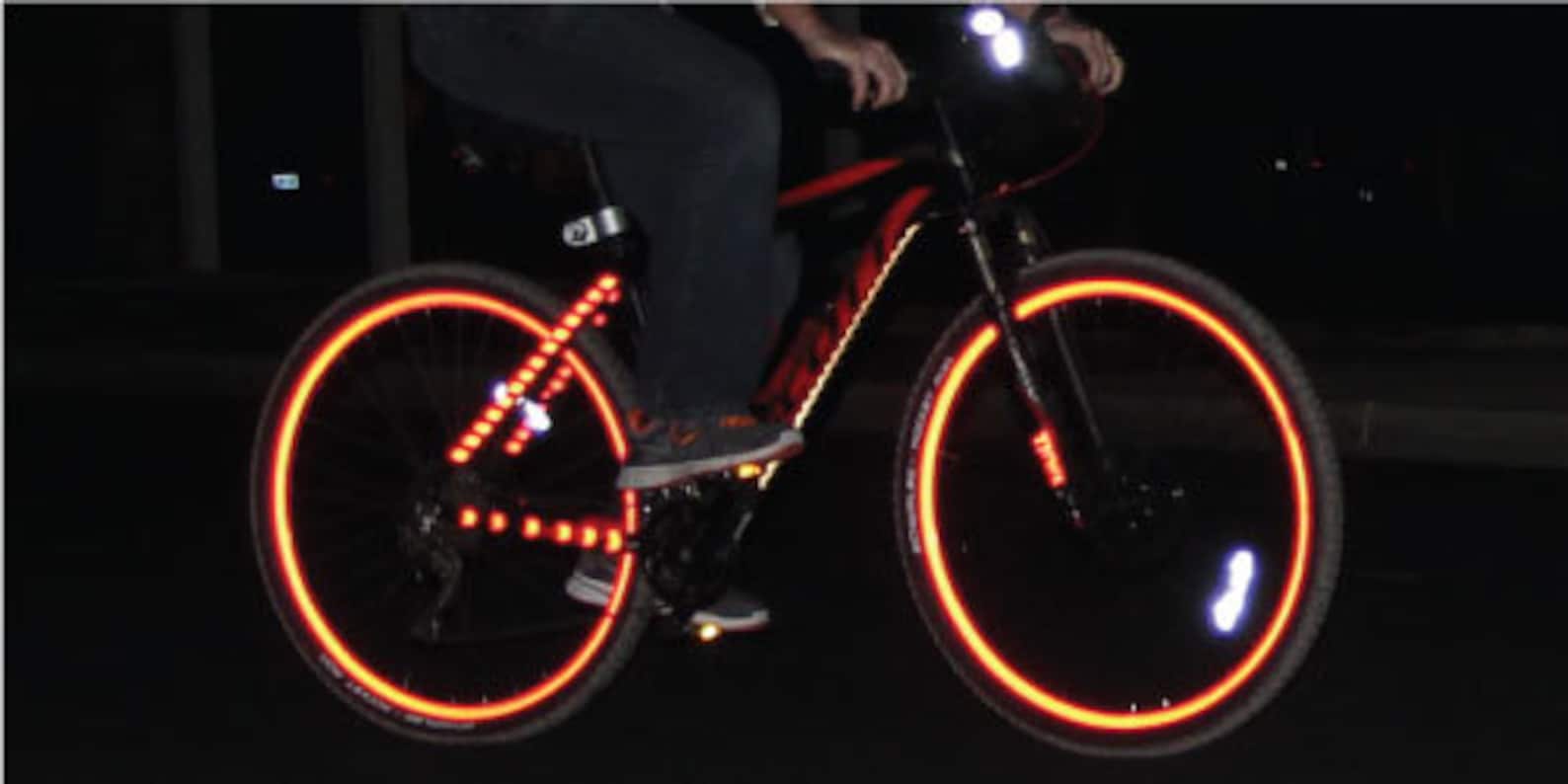 Reflective Bicycle Decals and Bike Helmet Stickers Etsy