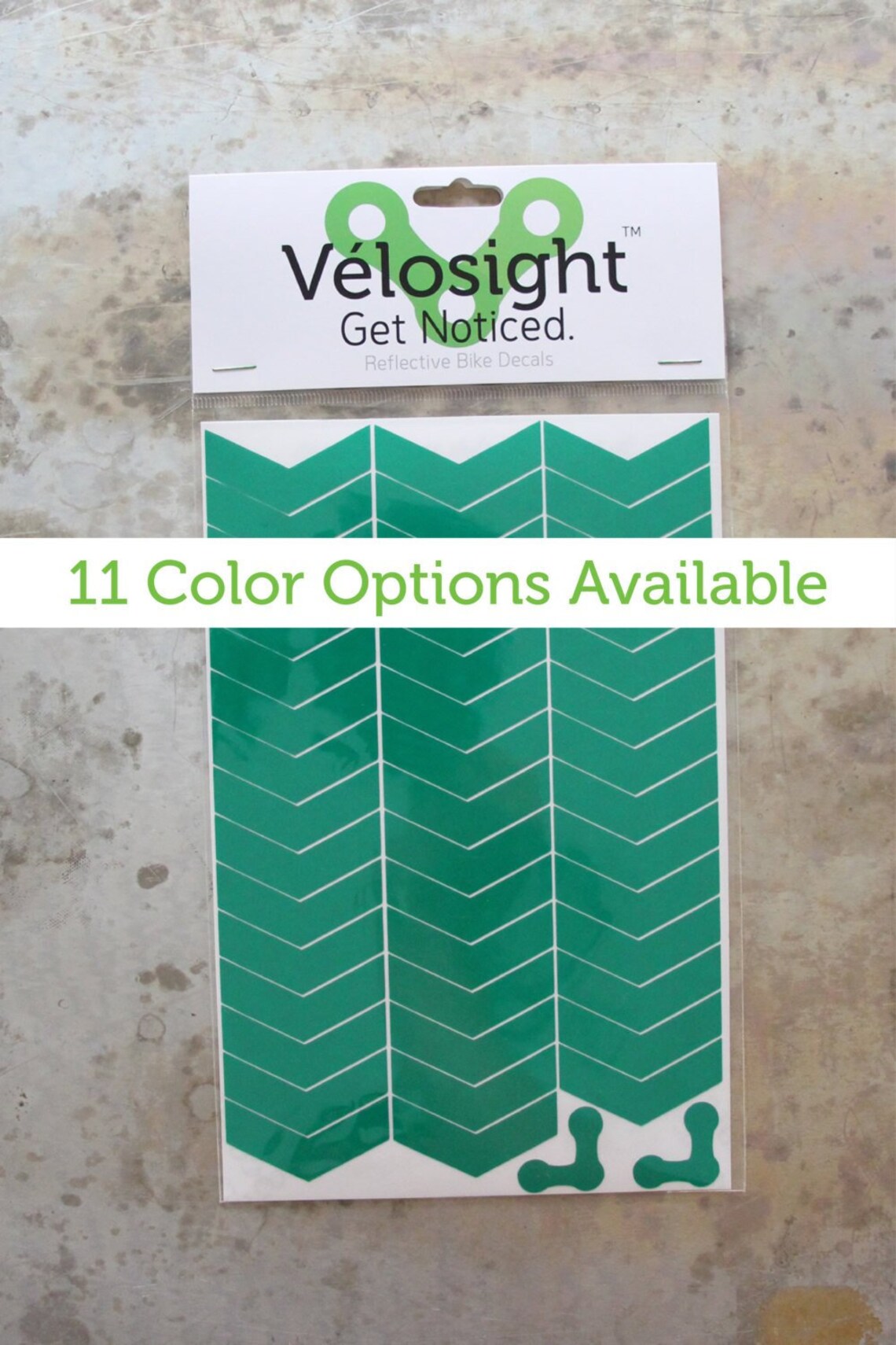 Chevron Velosight™ Reflective Bicycle Decals and Bike Helmet Etsy
