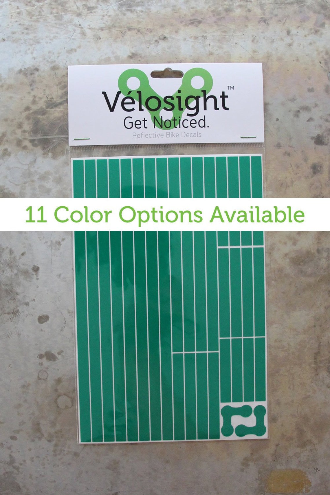 Stripes Velosight™ Reflective Bicycle Decals and Bike Helmet Etsy